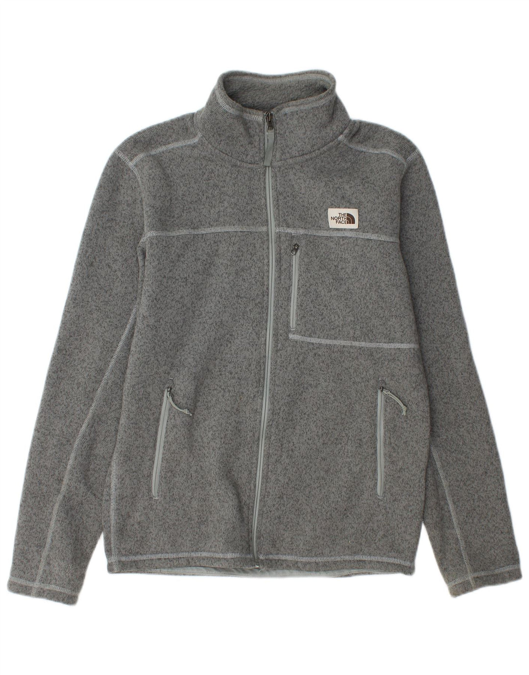 THE NORTH FACE Muška trenirka Gornja jakna od sivog pjegavog poliestera