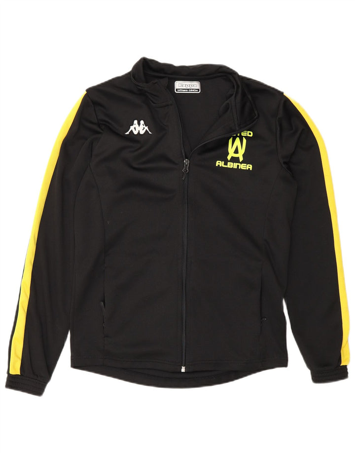 Kappa Boys Gornja jakna trenirke 13-14 godina Black Colourblock
