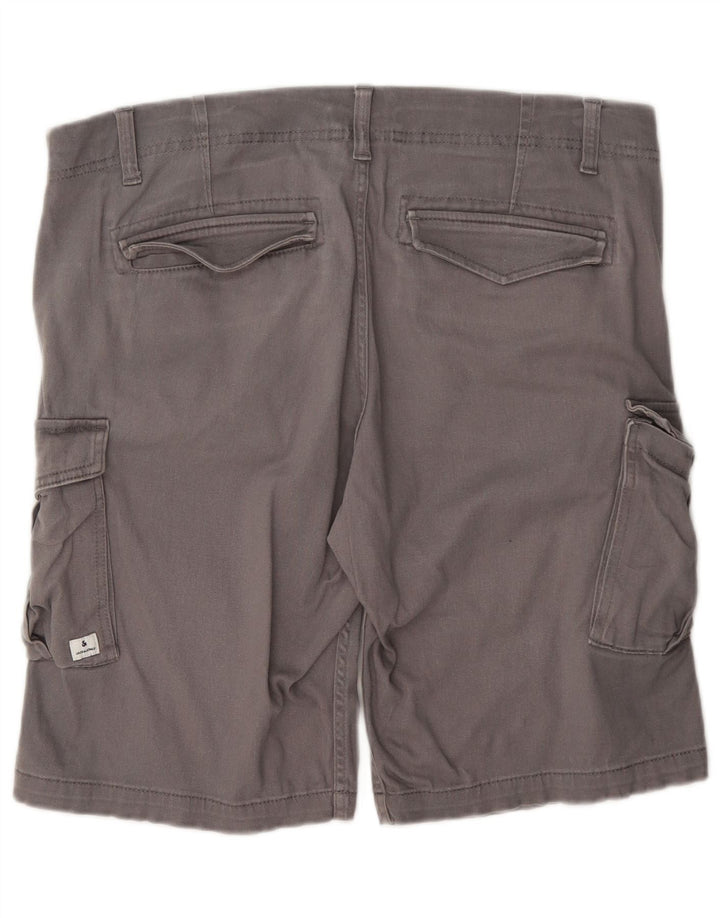 Jack & Jones Regular Cargo kratke muške kratke hlače Large W36 sivi pamuk