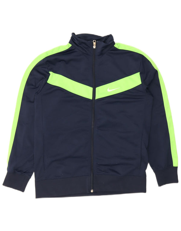 Nike Boys Trenirka Gornja jakna 13-14 godina XL tamnoplava boja