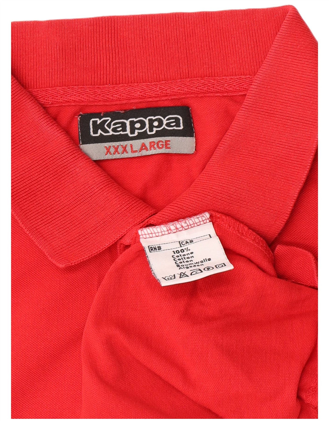 Kappa muška polo majica 3XL crveni pamuk