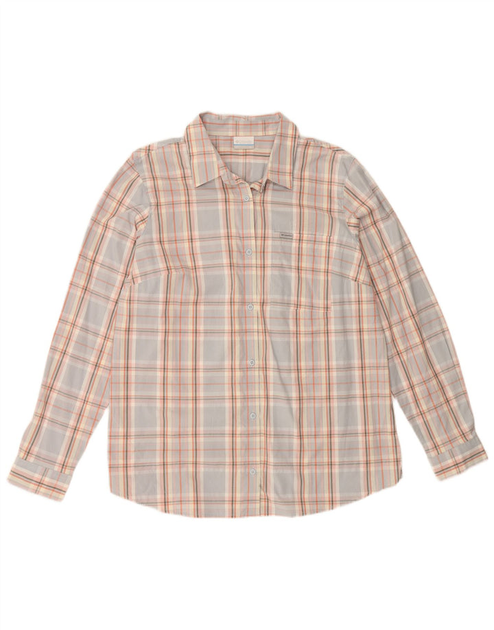 COLUMBIA Ženska košulja UK 18 XL Raznobojni karirani pamuk