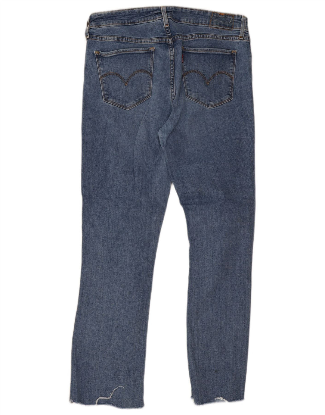 Levi's ženske 715 Bootcut traperice W30 L27 plavi pamuk