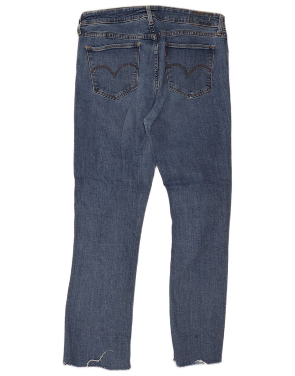 Levi's ženske 715 Bootcut traperice W30 L27 plavi pamuk