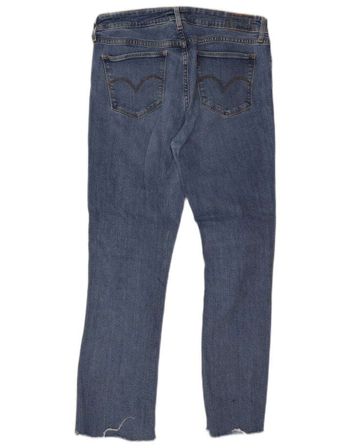 Levi's ženske 715 Bootcut traperice W30 L27 plavi pamuk