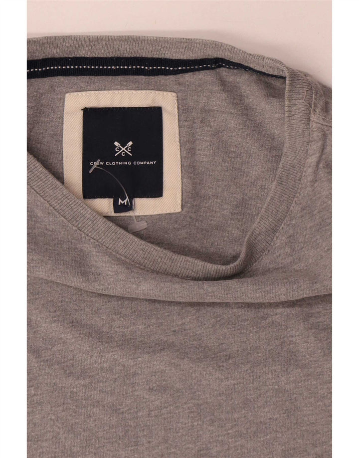 Crew Clothing Muška majica kratkih rukava Srednje sivi pamuk