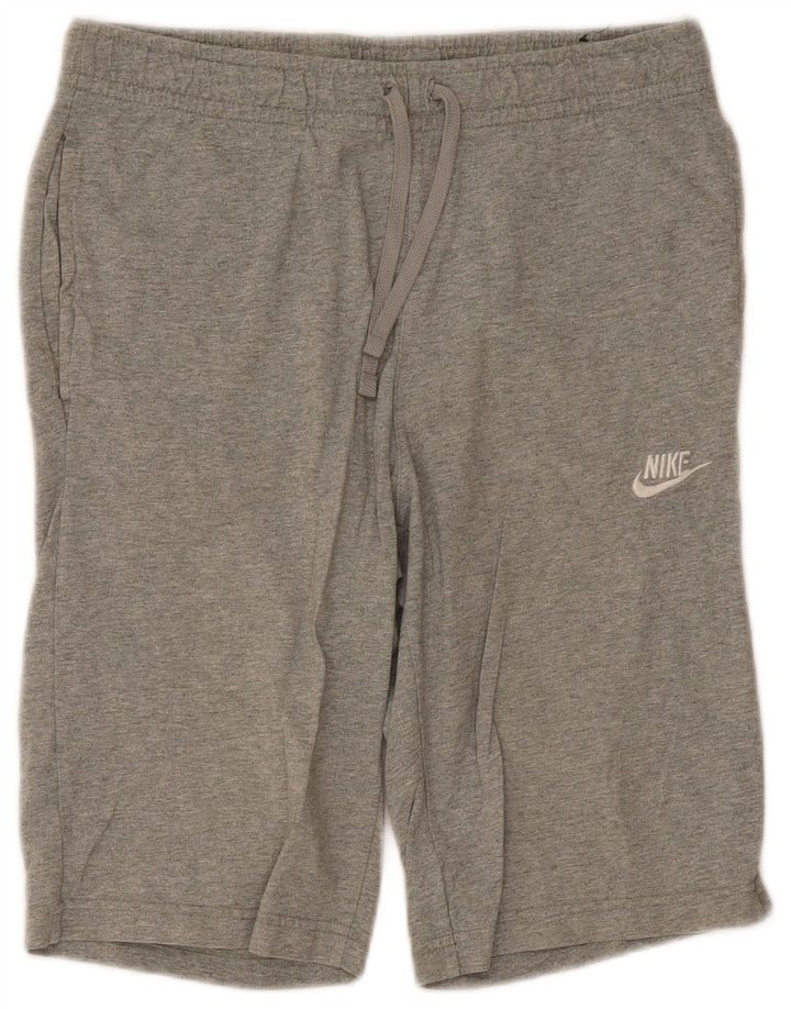 Nike muške sportske kratke hlače Bermuda srednje sive pamučne boje