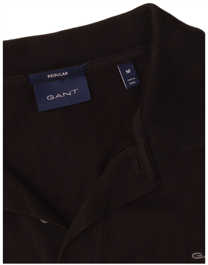 Gant Regular muška polo majica Srednje crni pamuk
