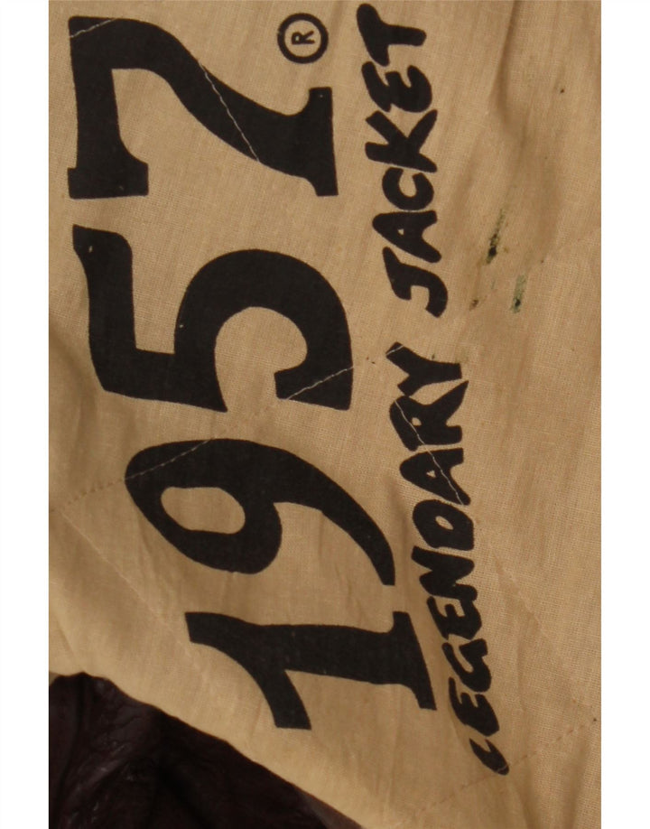 Legendarna jakna 1957 Muška kožna jakna UK 40 Large Brown