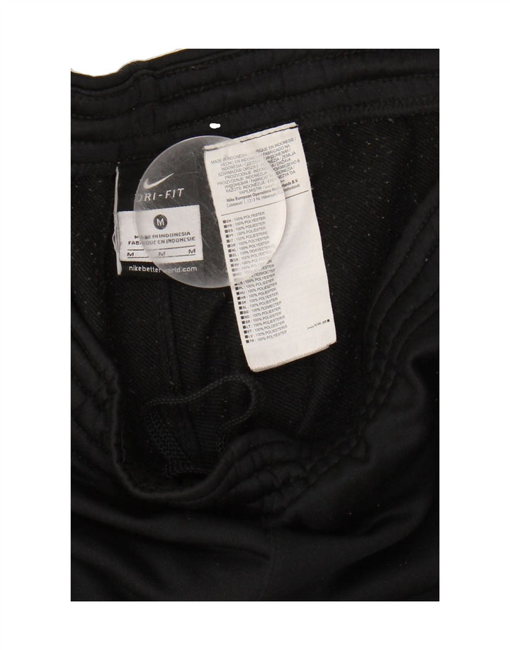 NIKE Mens Dri Fit Tracksuit Trousers Medium Black Polyester Vintage Nike and Second-Hand Nike from Messina Hembry 