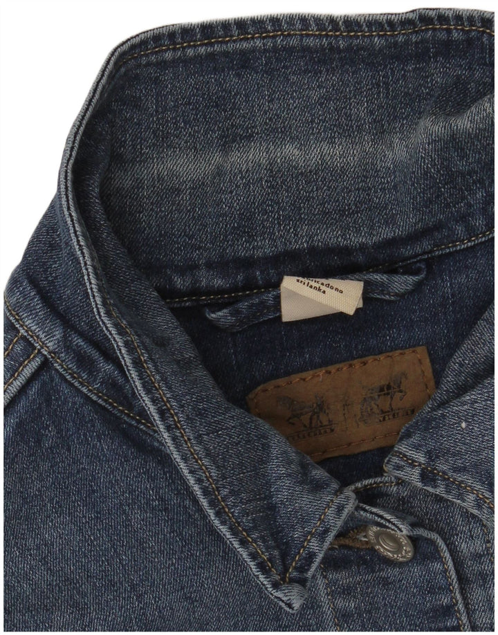 LEVI'S ženska jakna od kratkog trapera UK 18 XL plavi pamuk