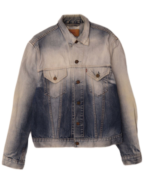 Levi's ženska traper jakna Acid Wash UK 18 XL plavi pamuk