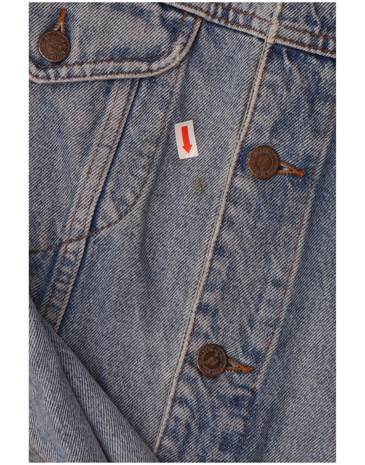 BENETTON muška traper jakna IT 52 XL plavi pamuk