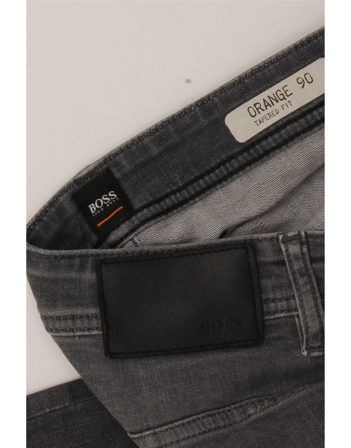 Hugo Boss muške sužene traperice W32 L31 sive