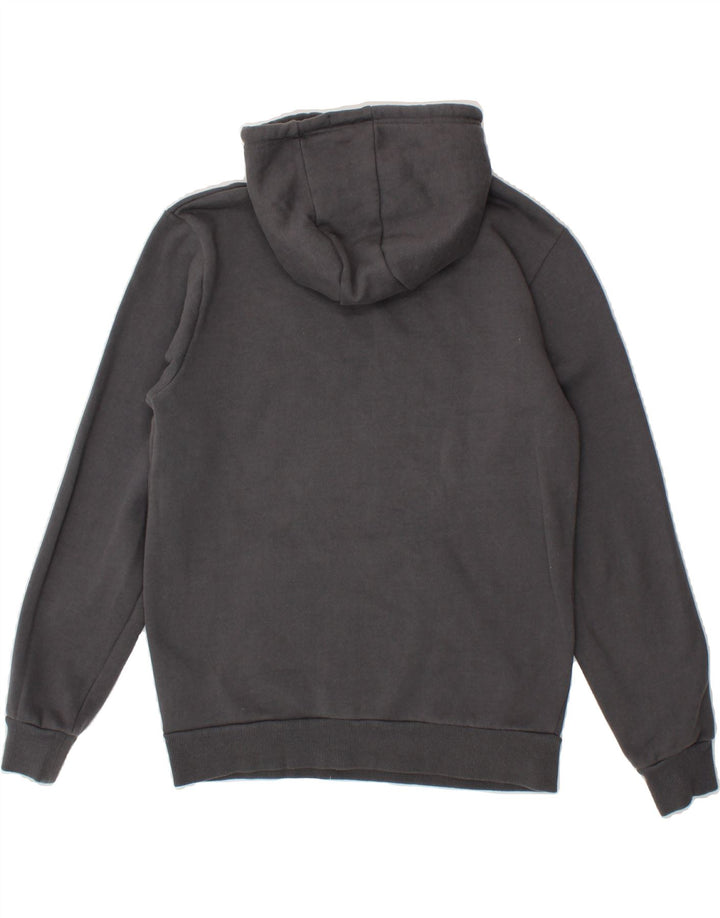 ELLESSE Mens Graphic Hoodie Jumper Small Grey Cotton Vintage Ellesse and Second-Hand Ellesse from Messina Hembry 
