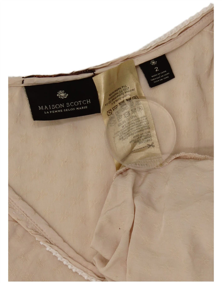 Maison Scotch ženski veliki prsluk US 2 XS bež viskoza