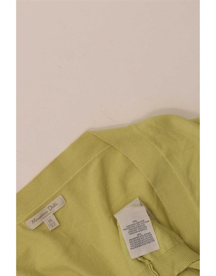 Massimo Dutti ženski kardigan pulover UK 12 Srednje žuta viskoza