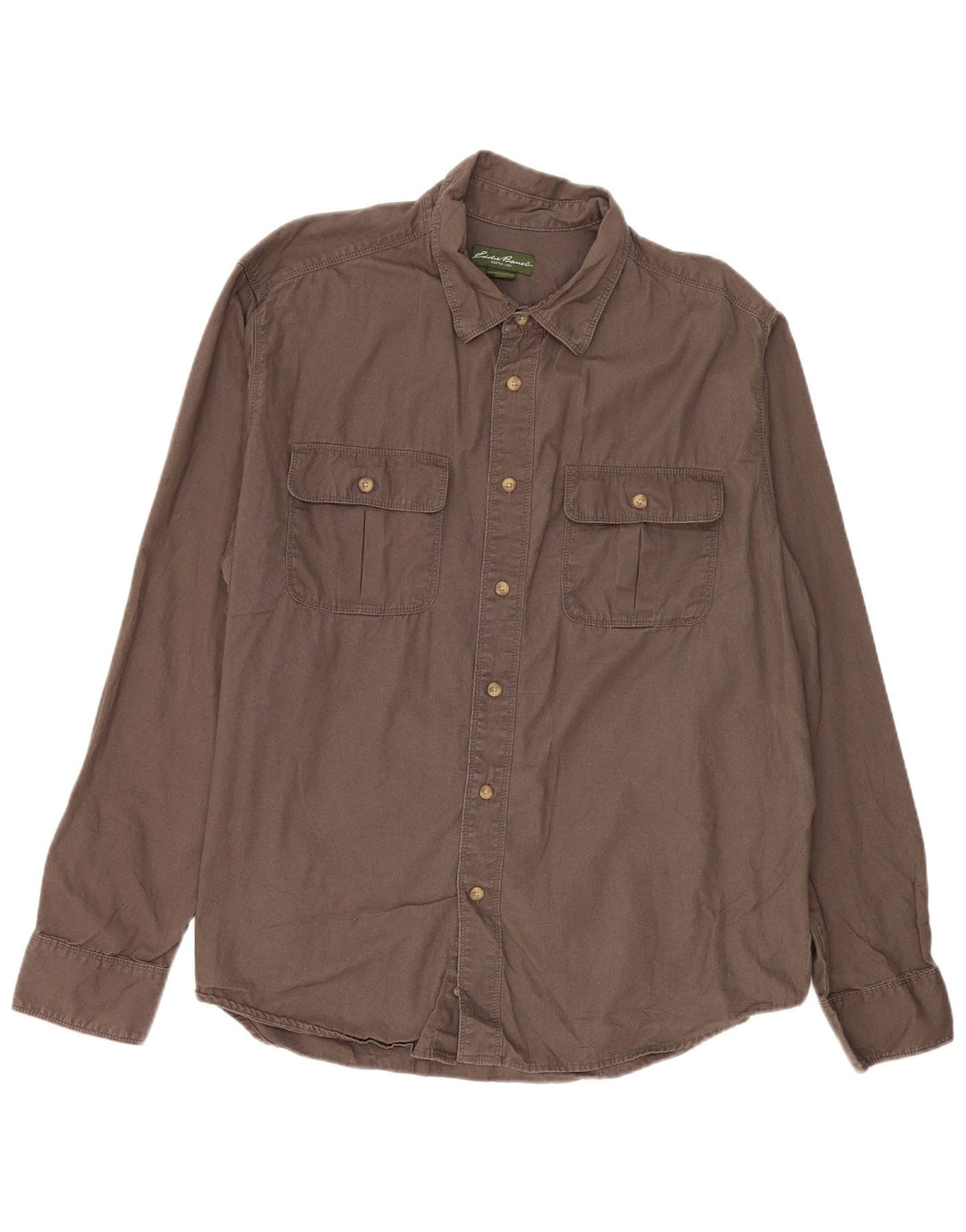 Eddie Bauer muška košulja 2XL smeđi pamuk