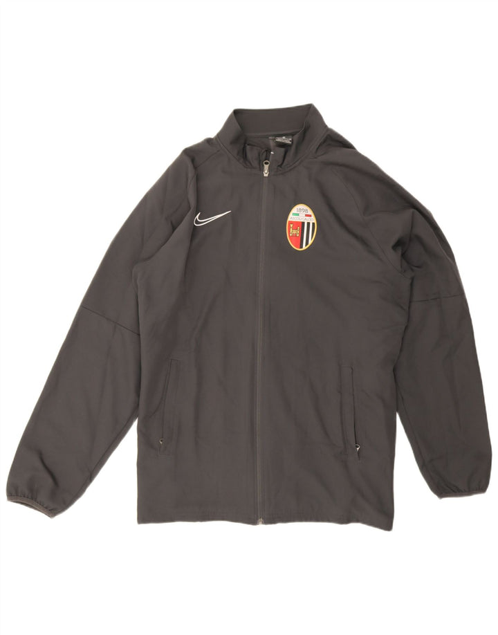 Nike muška trenirka Ascoli Calcio 1898 Gornja jakna XL siva poliester