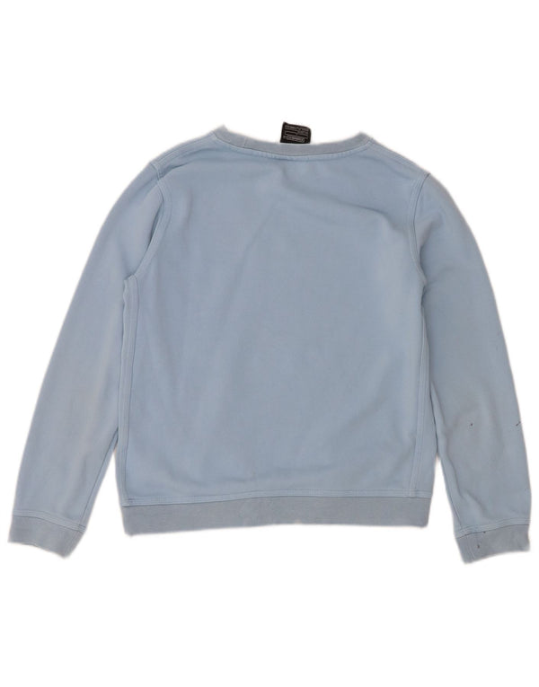 Nike Boys Standard Fit Sweatshirt Džemper 12-13 Years Large Blue Pamuk