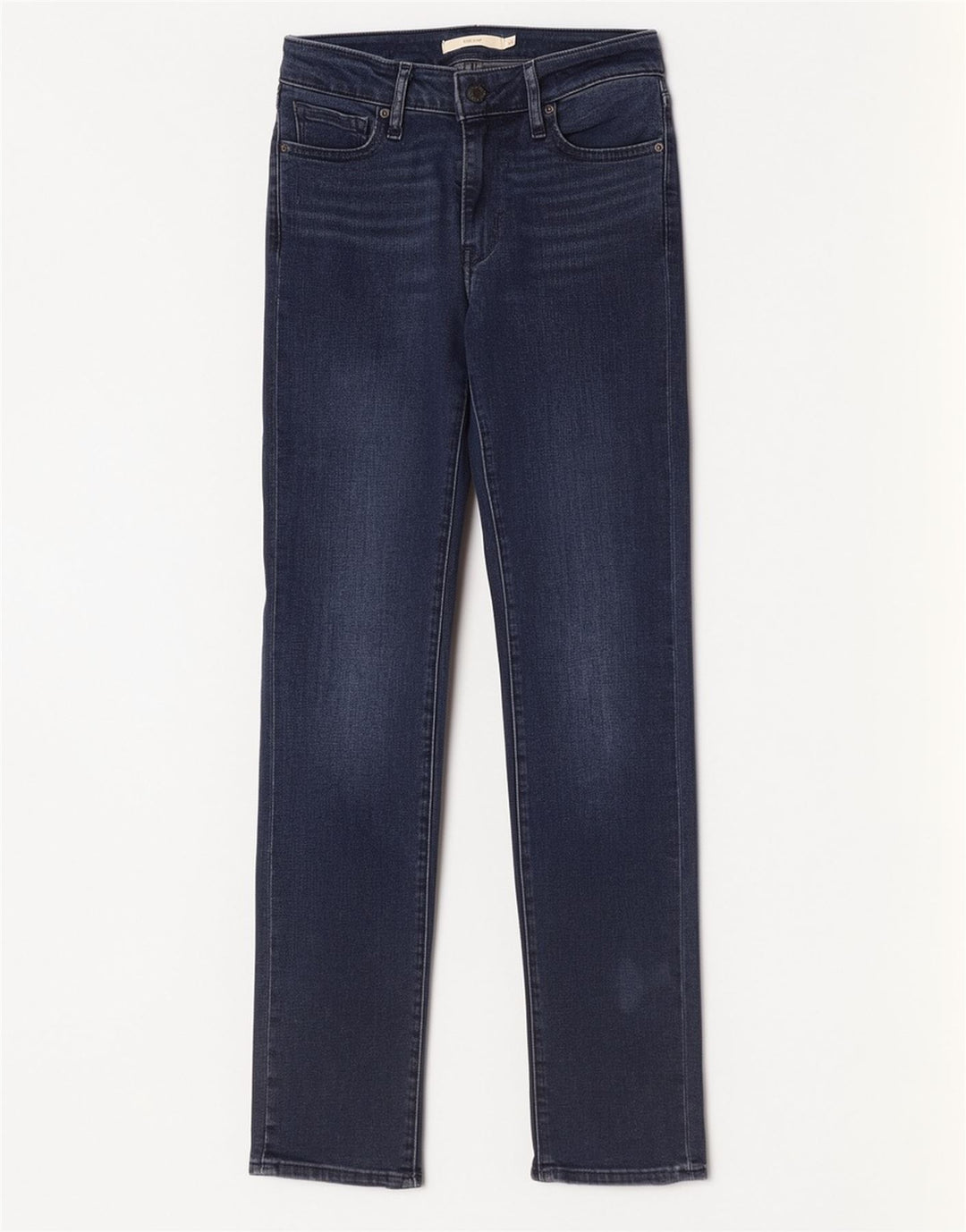 Levi's ženske 712 uske traperice W26 L30 tamnoplavi pamuk