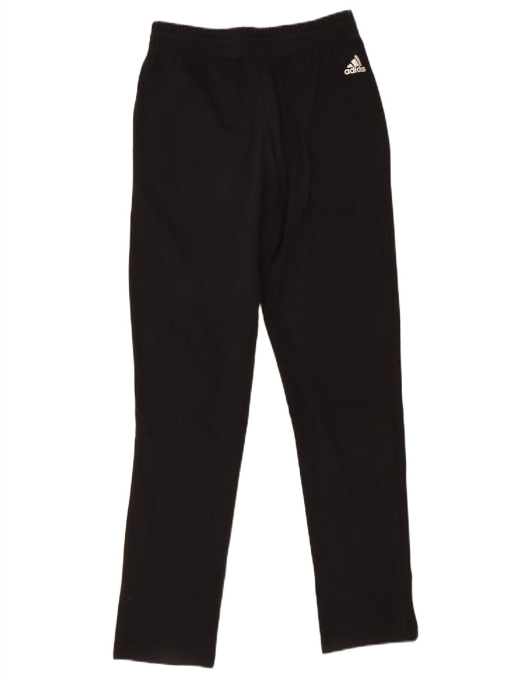 ADIDAS Mens Graphic Tracksuit Trousers Small  Black Cotton