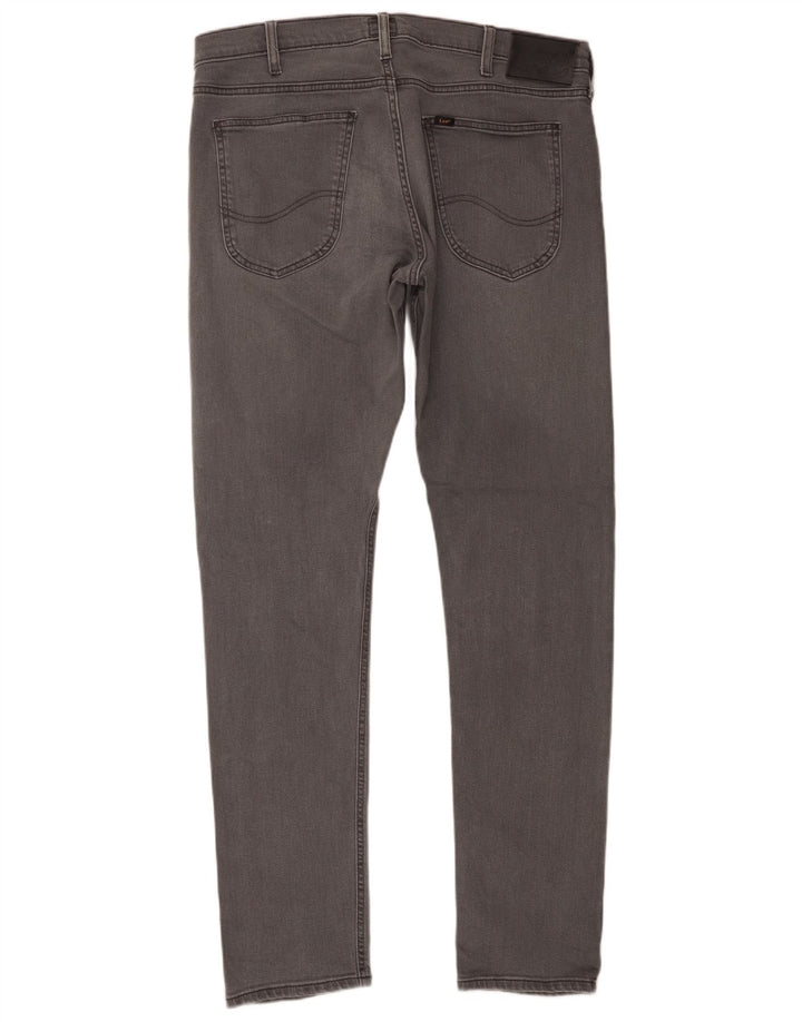 Lee Mens Luke Slim Jeans W36 L34 Sivi pamuk