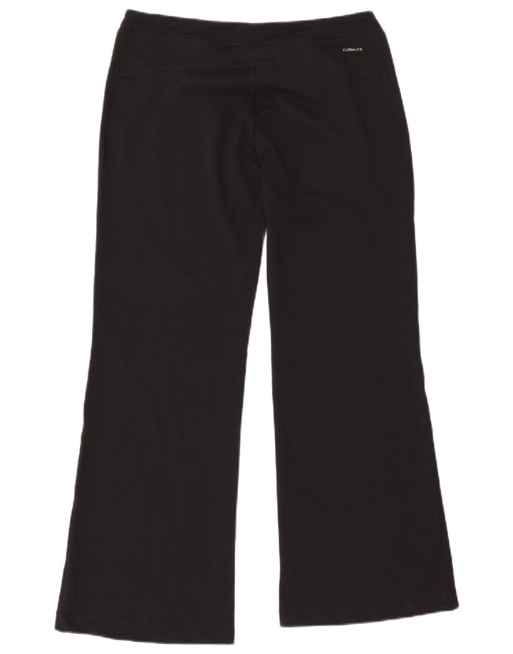 ADIDAS ženske hlače za trenirku Clima 365 Flare UK 18 XL crni poliester