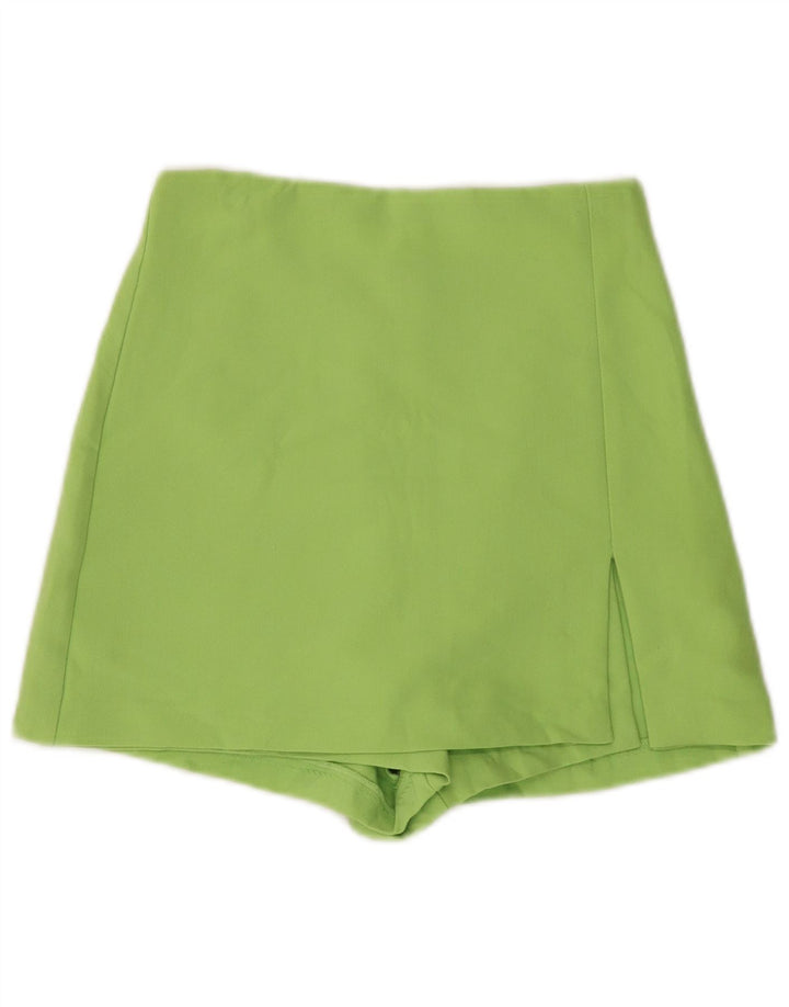 Zara ženska kratka majica UK 4 XS zeleni poliester