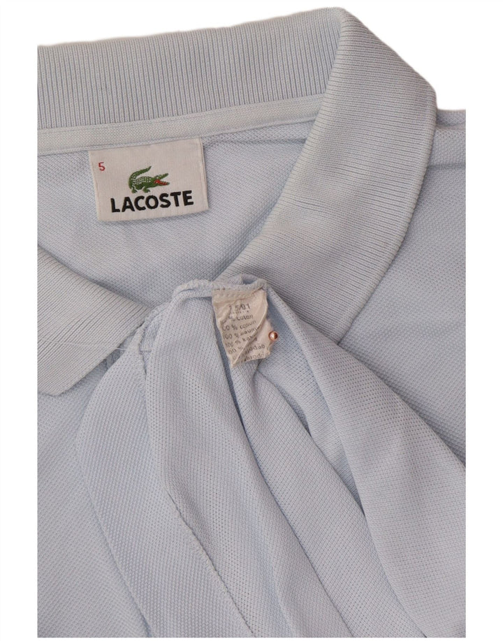 LACOSTE muška polo majica veličine 5 velika plava pamuk