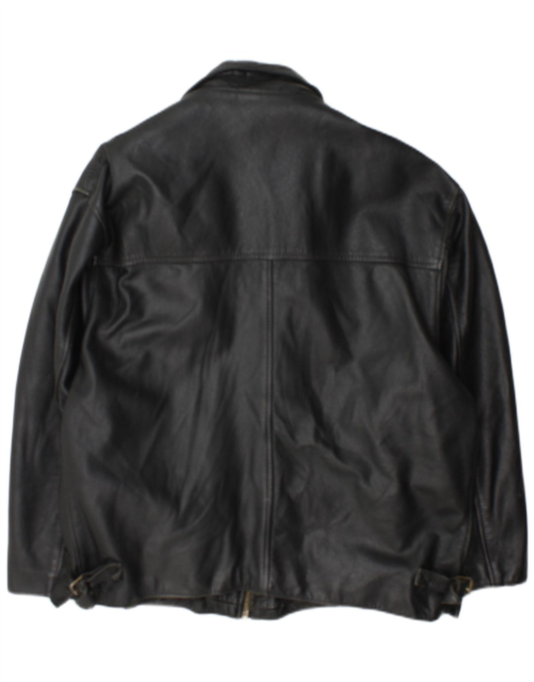 Vintage muška kožna jakna UK 42 XL crna