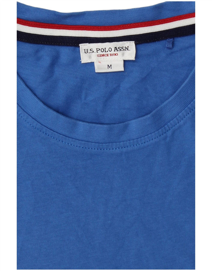 U.S. Polo Assn. Muška majica kratkih rukava Srednje plavi pamuk
