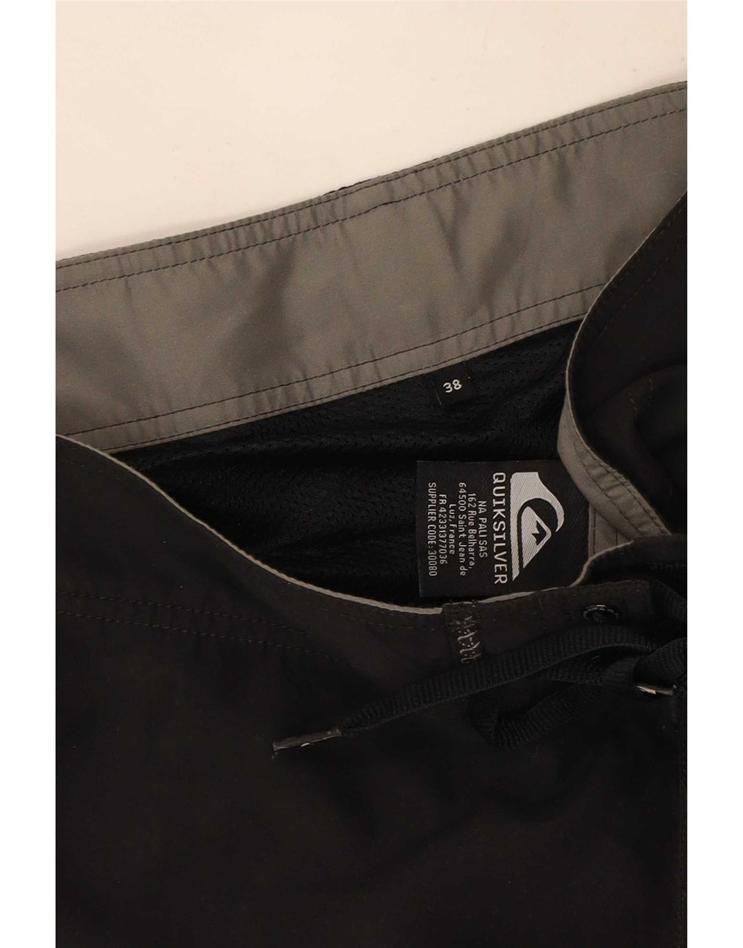 Quiksilver muške kratke hlače za plivanje s grafičkim motivima XL, crni poliester