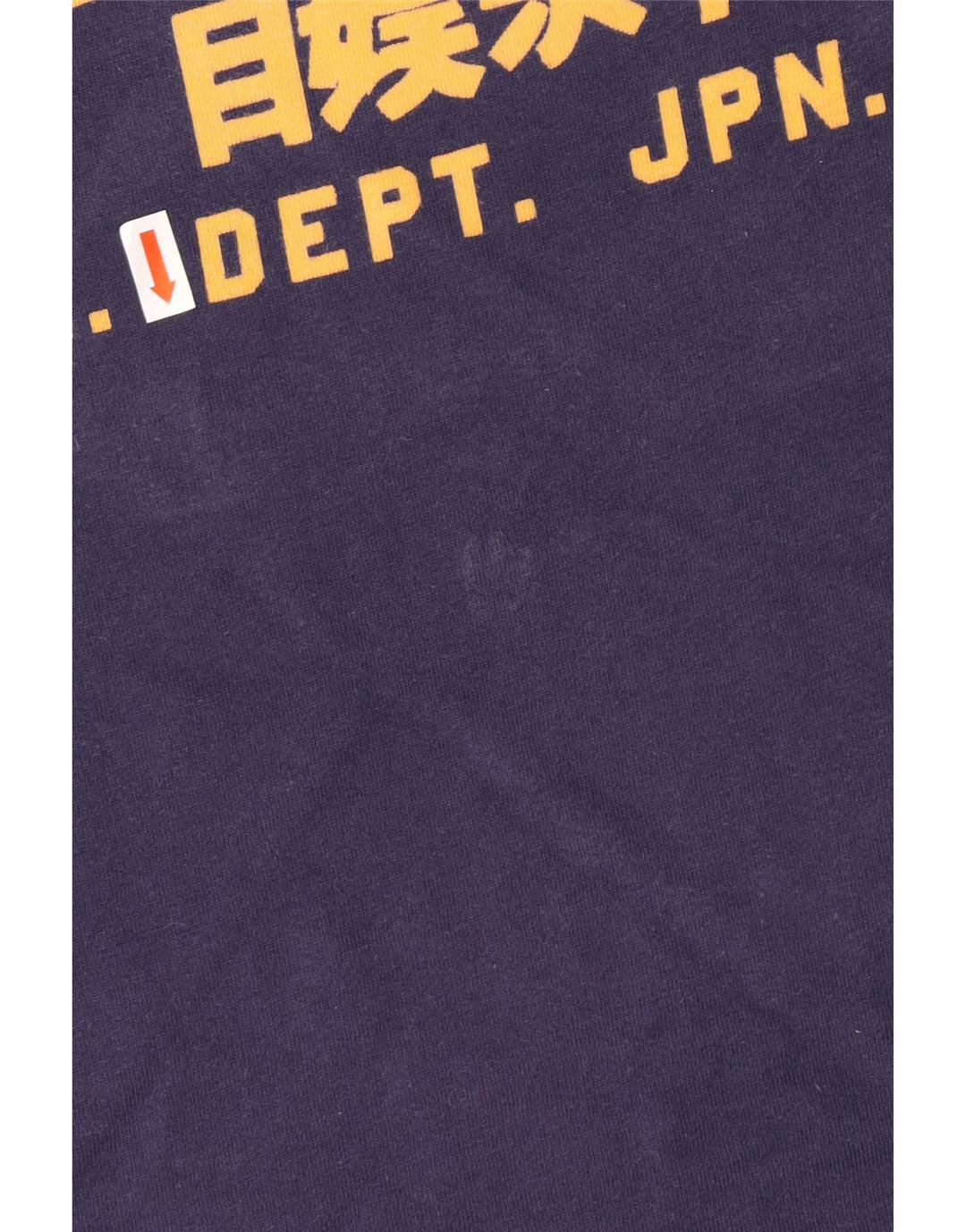 Superdry muška majica kratkih rukava s grafičkim motivima, veliki tamnoplavi pamuk