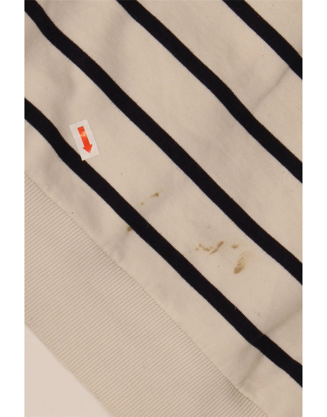 ZARA ženski kratki džemperi UK 16 Pamuk s velikim bijelim prugama