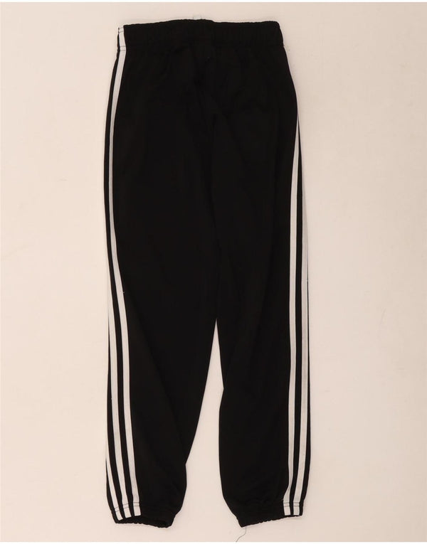 Adidas trenirka za djevojčice, hlače za trčanje 9-10 godina, crni poliester