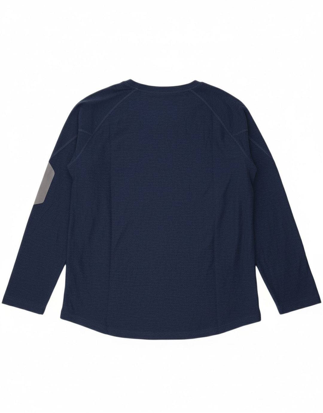 RUSSELL ATHLETIC Boys Top Long Sleeve 15-16 Years 2XL  Navy Blue Polyester