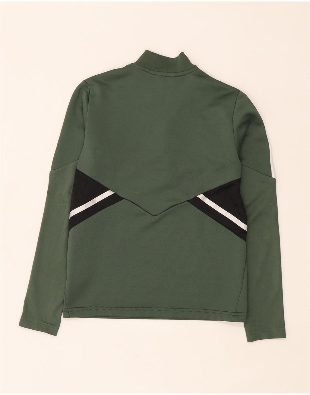 Adidas Boys Graphic Pullover Trenirka Top 9-10 Years Kaki