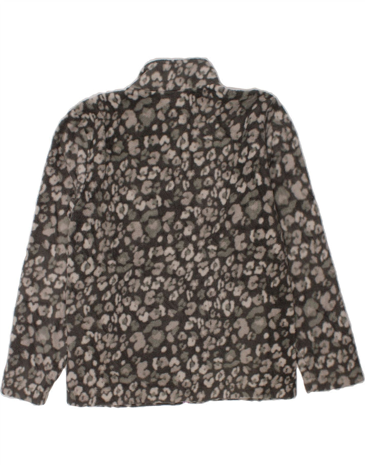 EDDIE BAUER Girls Fleece Jacket 10-11 Years Medium  Grey Modern Vintage Eddie Bauer and Second-Hand Eddie Bauer from Messina Hembry 
