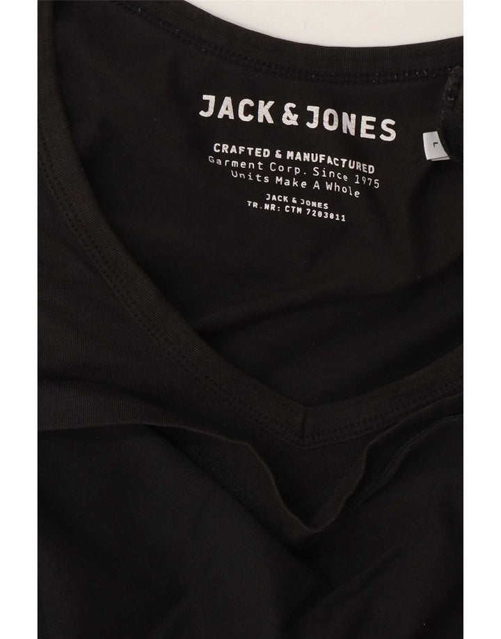 Velika crna muška majica kratkih rukava Jack & Jones