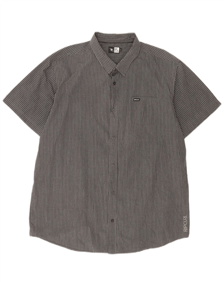 Rip Curl muška košulja kratkih rukava 2XL sive pruge