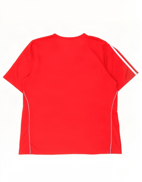 Adidas muška majica Climalite Top 2XL crveni poliester