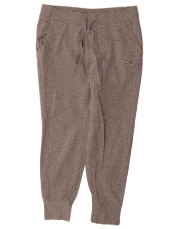 Fila Ženska trenirka Hlače Joggers UK 16 Veliki sivi pamuk