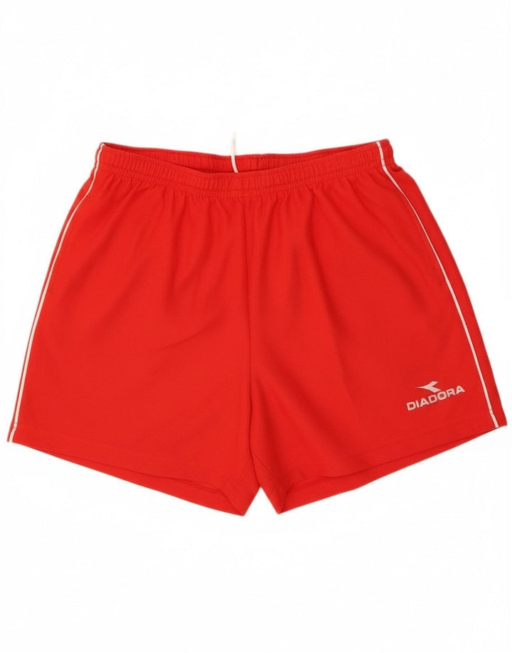 Diadora muške sportske kratke hlače XL crveni poliester