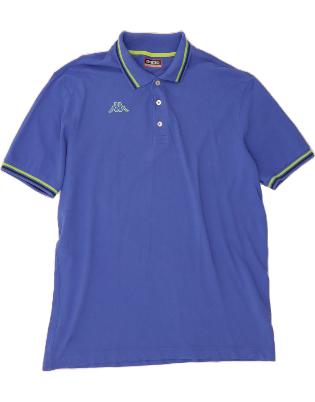 KAPPA Mens Polo Shirt 2XL Navy Blue Vintage Kappa and Second-Hand Kappa from Messina Hembry 