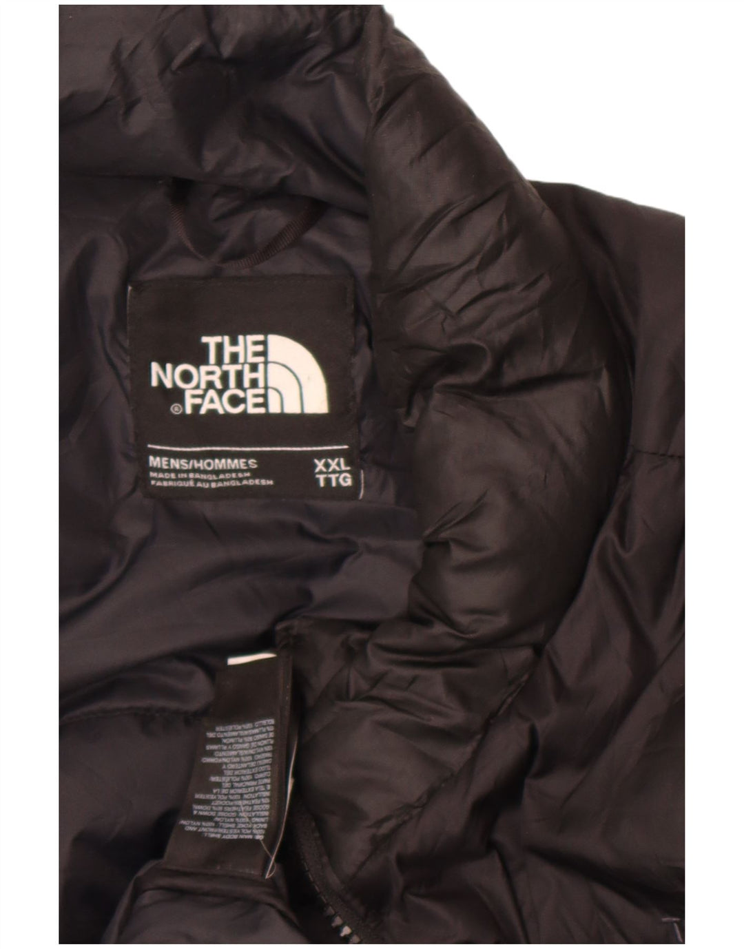The North Face muška podstavljena jakna UK 44 2XL crni poliester