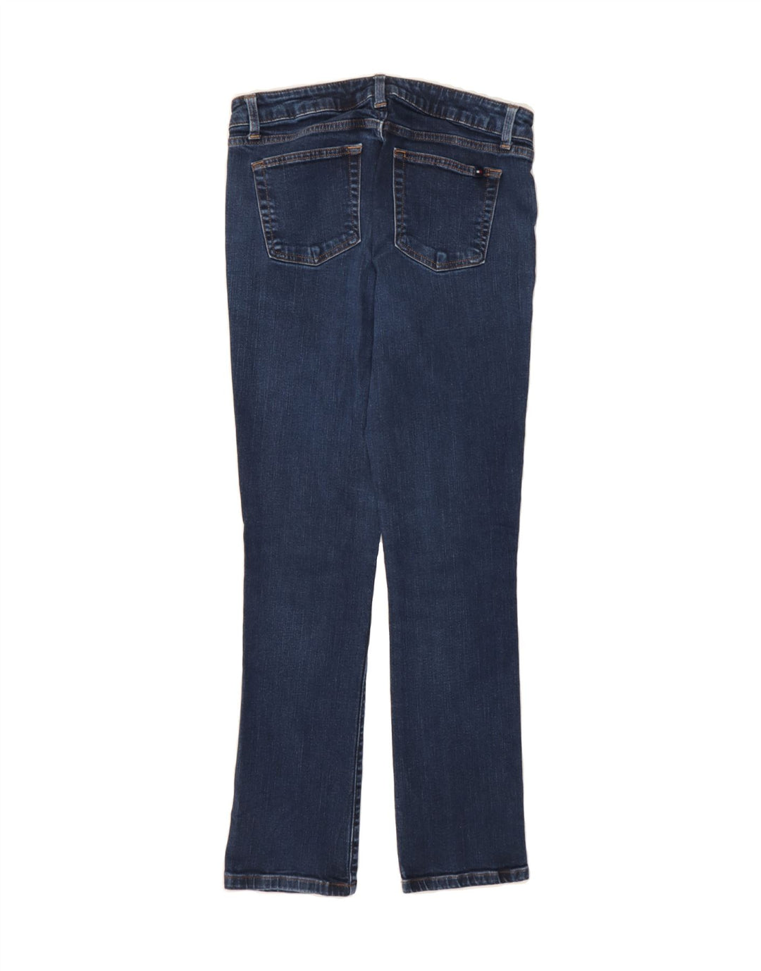 TOMMY HILFIGER Womens Regular Straight Jeans US 8 Medium W30 L30 Navy Blue Vintage Tommy Hilfiger and Second-Hand Tommy Hilfiger from Messina Hembry 