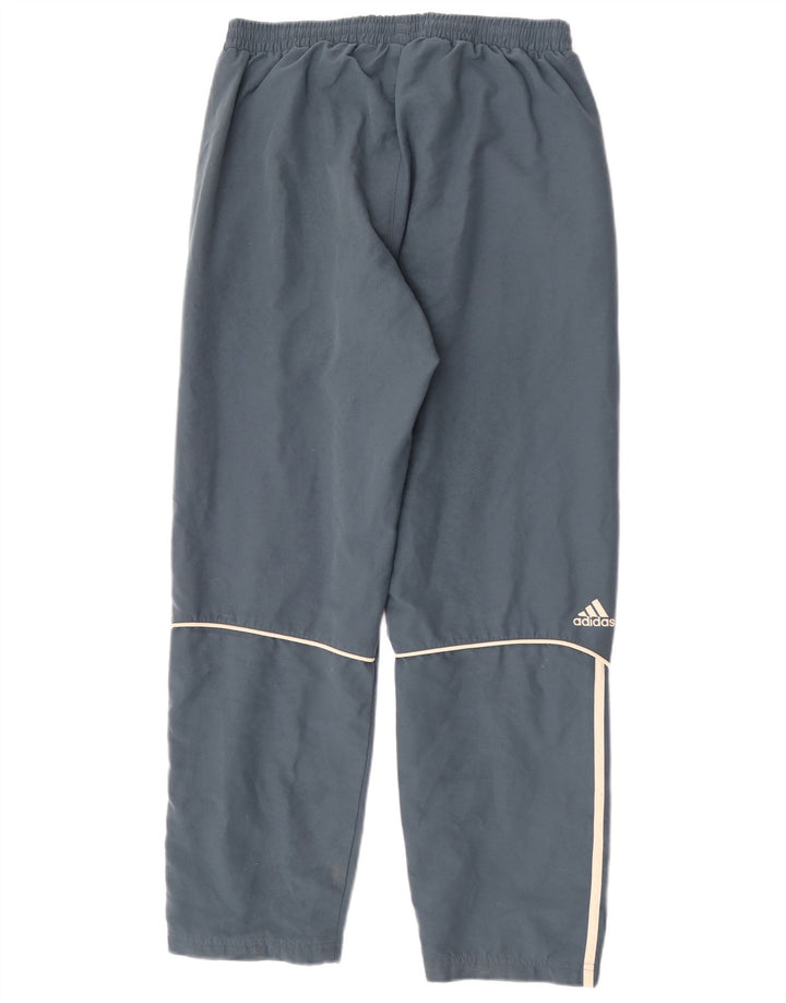 Adidas muške trenirke srednje plave poliesterske hlače