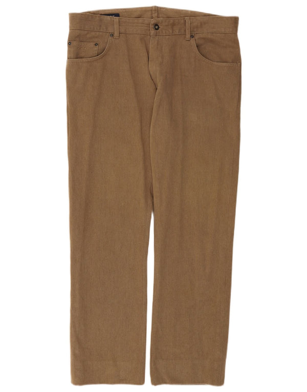 Gant Mens Jason Ležerne hlače regularnog kroja W36 L28 smeđi pamuk