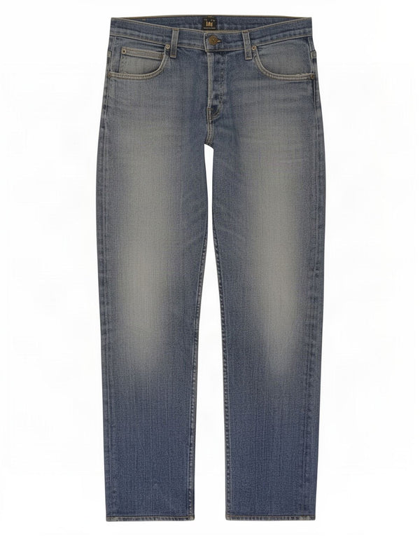 Lee Mens Powell Slim Jeans W33 L34 Plavi pamuk